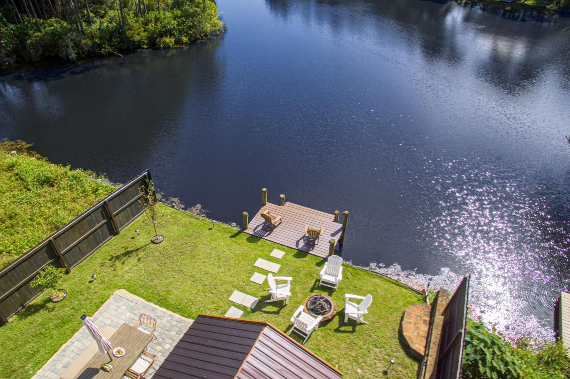 Edgewater By Avantstay Gorgeous Character Lakefront Home W Private Dock Destin Exterior foto